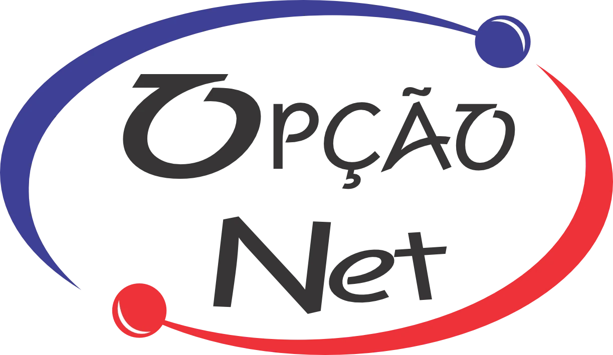 Logo oficial da Opção Net